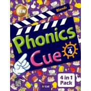 Phonics Cue 4 - Student Book+Workbook+Activity Book with App